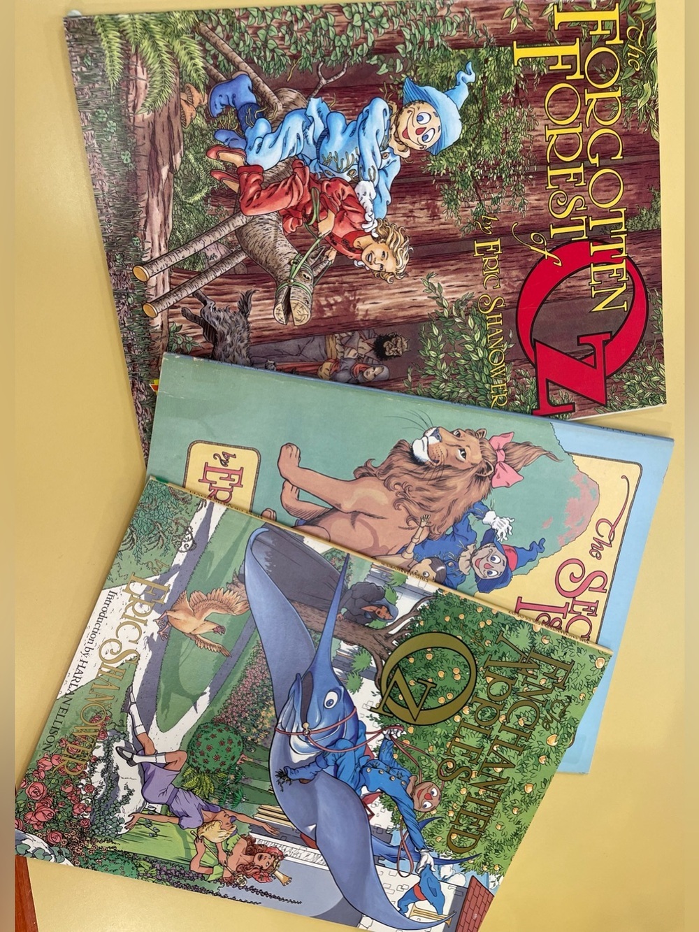 Eric Shanower Signed Oz Graphic Novels Lot Softcover First Publishing